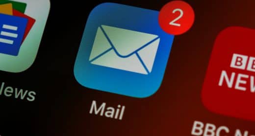 Contacter une entreprise par mail