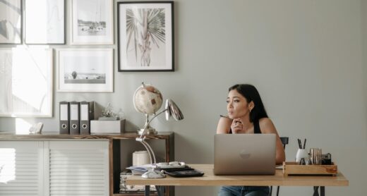 étudiante alternante